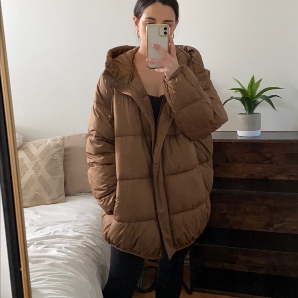 H&M oversized puffer jacket